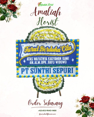 Papan Bunga Duka di Sindangkarya