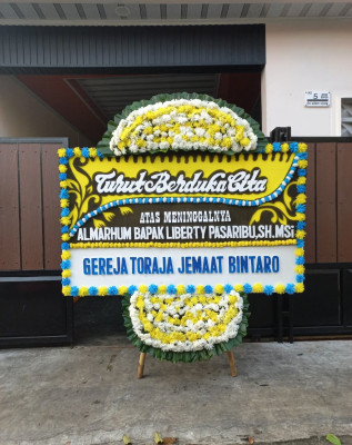 Papan Bunga Duka di Sindangkarya
