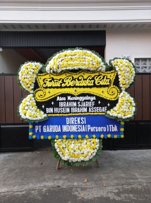 Papan Bunga Duka di Sindangkarya
